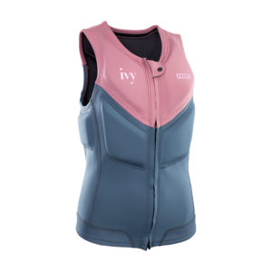 ION Ivy Vest FZ dirty rose front Pure Surfshop