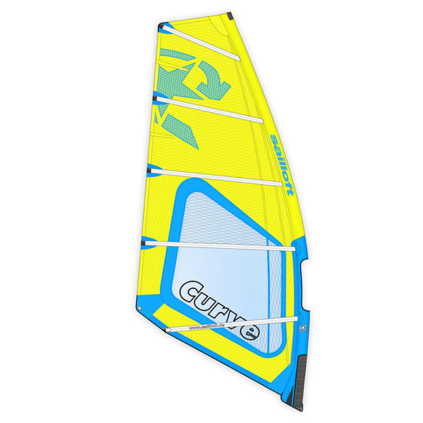 Sailloft 2021 Curve Yellow Blue Pure Surfshop