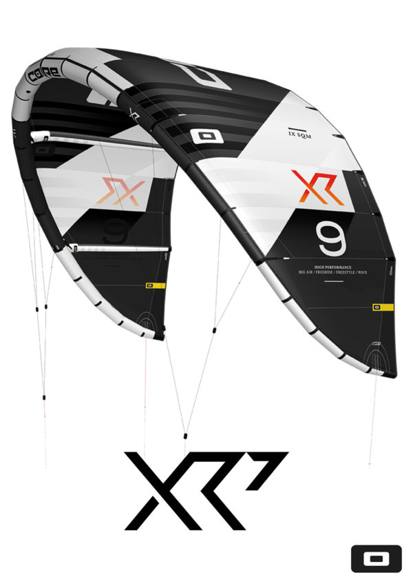 CORE Kiteboarding XR7 black pure surfshop